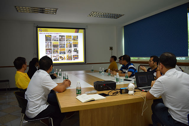 碧桂園領(lǐng)導(dǎo)、專家蒞臨德國CUALI磚麗指導(dǎo)工作