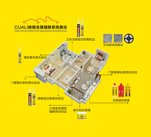 CUALI磚麗—全屋縫隙系統(tǒng)美化